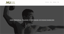 Desktop Screenshot of mj-training.com